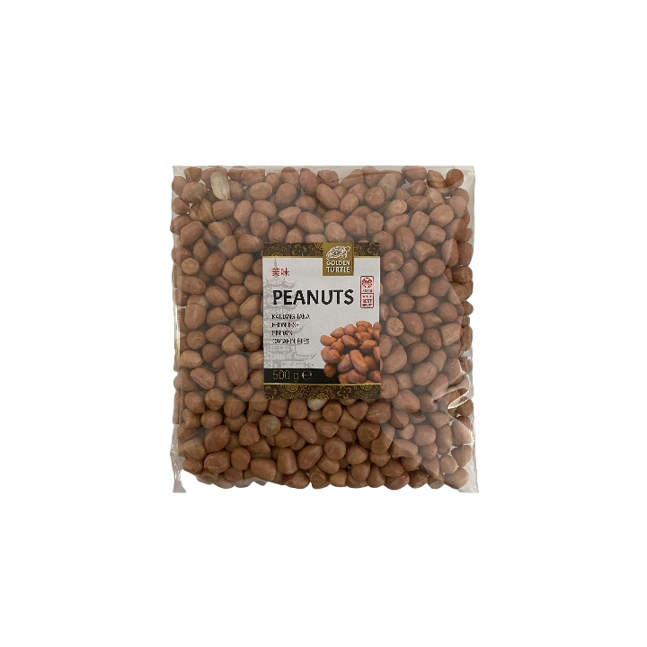 GOLDEN TURTLE, Peanut with Skin, 500 g