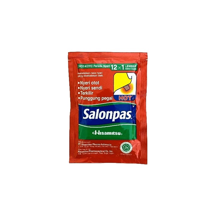 HISAMITSU, Salonpas Hot, 12 Sheets