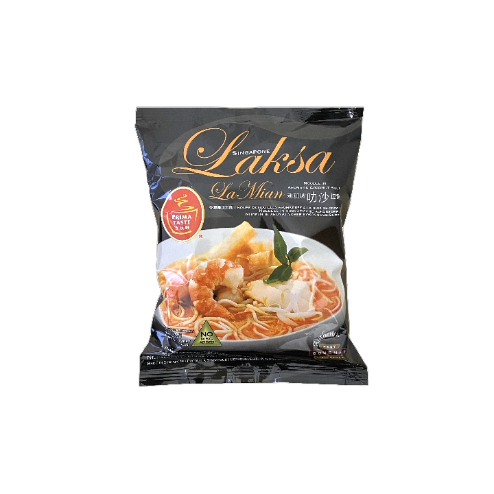 PRIMA TASTE, LAKSA La Mian Nudeln in Kokosnuss-Suppe, 185 g