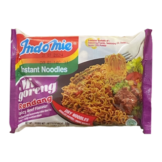 INDOMIE, Gebratene Nudeln Rendang-Geschmack, 80 g