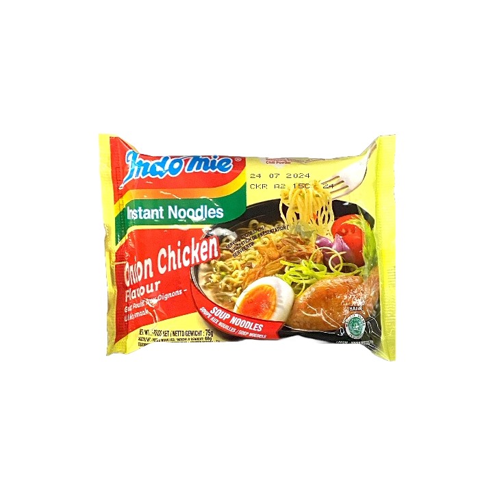 INDOMIE, Hähnchen Zwiebeln-Geschmack, 75 g