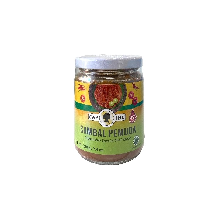 CAP IBU, Chilipaste (Sambal) Pemuda Extra Hot, 230 g