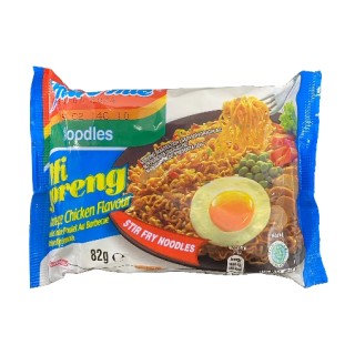 INDOMIE, Fried Noodle BBQ Chicken Flavour, 82 g