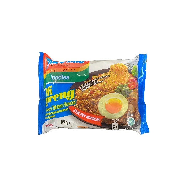 INDOMIE, Fried Noodle BBQ Chicken Flavour, 82 g