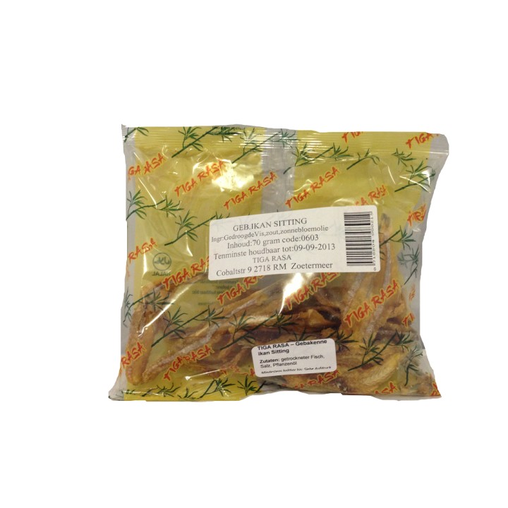 TIGA RASA, Ikan Asin Sitting goreng, 70 g