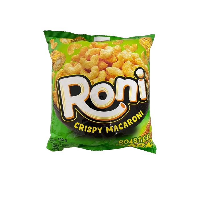 DUA KELINCI,  Roni Crispy Macaroni Roasted Corn, 140 g