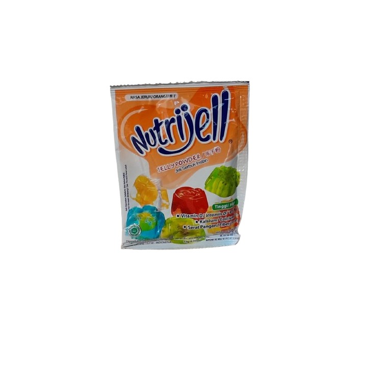 NUTRIJELL, Jelly Powder Orange Flavour, 15 g