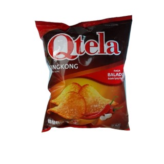 QTELA, Cassava Chips Balado, 180 g