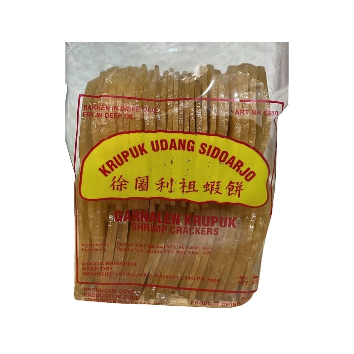 LUCULLUS, Schrimp Cracker 8x5 cm, 500 g