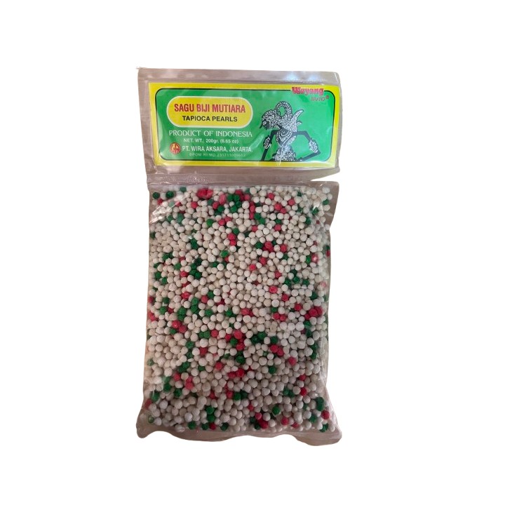 CAP WAYANG, Sagu Biji Mutiara, 200 g