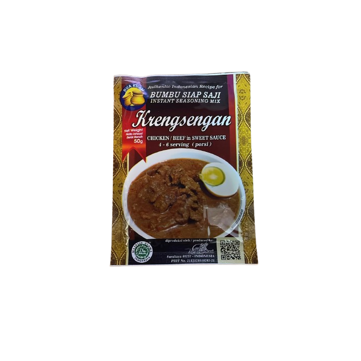 DUA KUALI, Krengsengan, 50 g