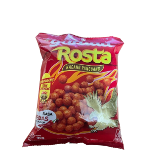 GARUDA, Rosta Roasted Peanuts (spicy), 90 g