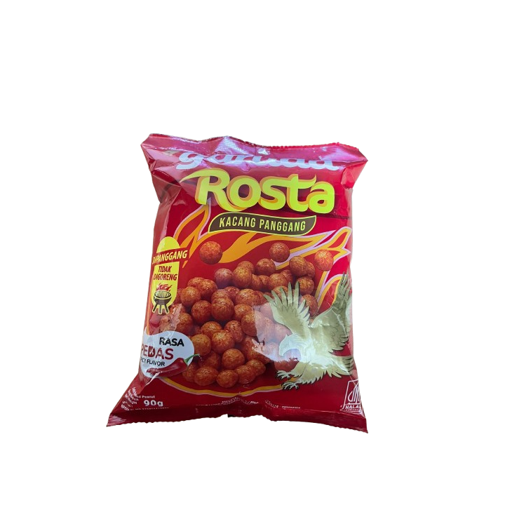 GARUDA, Rosta Roasted Peanuts (spicy), 90 g