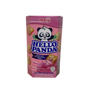MEIJI, Hello Panda Erdbeeren, 50 g