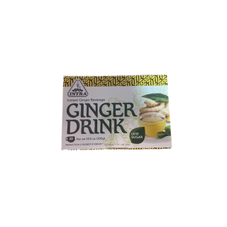 INTRA, Ginger Drink, Low Sugar, 20x22, 5 g