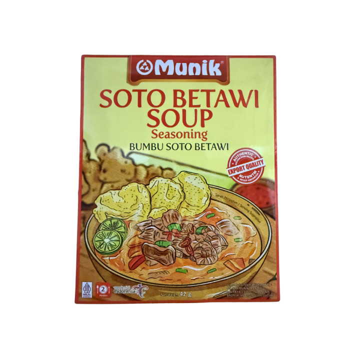 MUNIK, Betawi Suppe Gewürze, 42 g