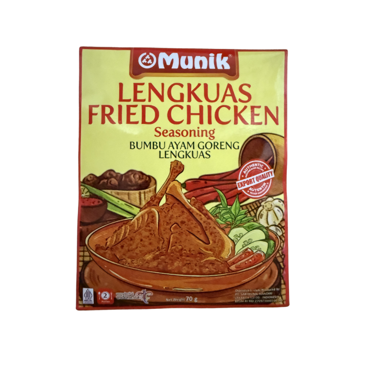 MUNIK, Bumbu Ayam Goreng Lengkuas, 70 g