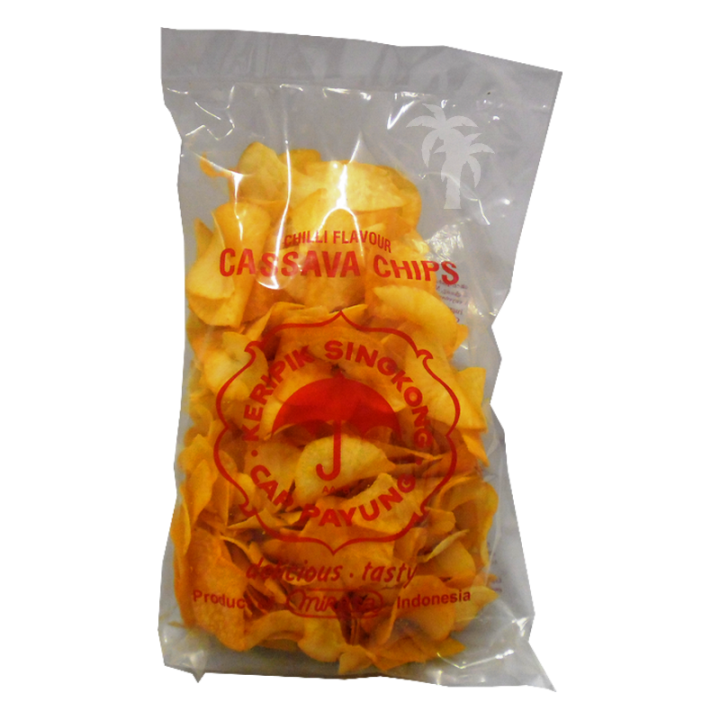 CAP PAYUNG, Scharfe Cassava Chips, 250 g