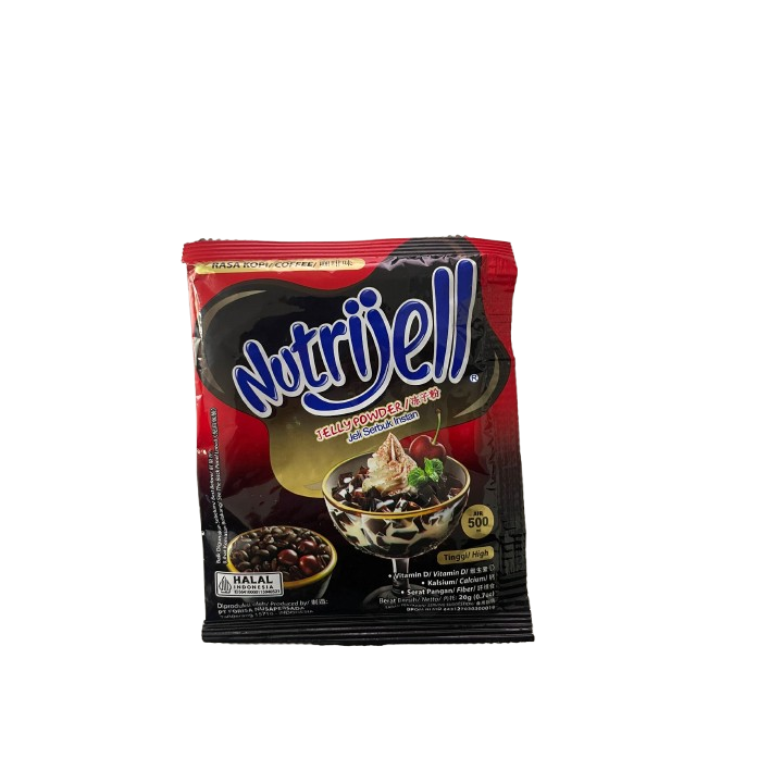 NUTRIJELL, Jellypulver mit Kaffee-Geschmack 0g