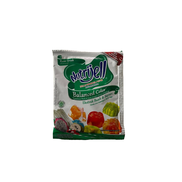 Nutrijell, Jelly Powder with soursop flavor, 15 g