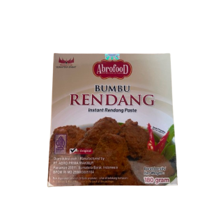 ABROFOOD, Bumbu Instant Rendang-ORIGINAL, 180 g