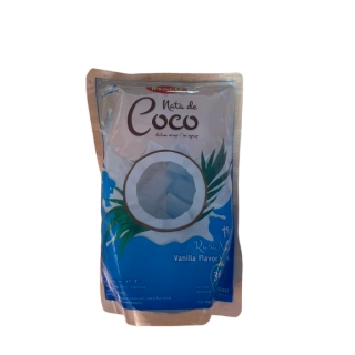 INACO, Nata de Coco – Vanilla Flavor, 360 g