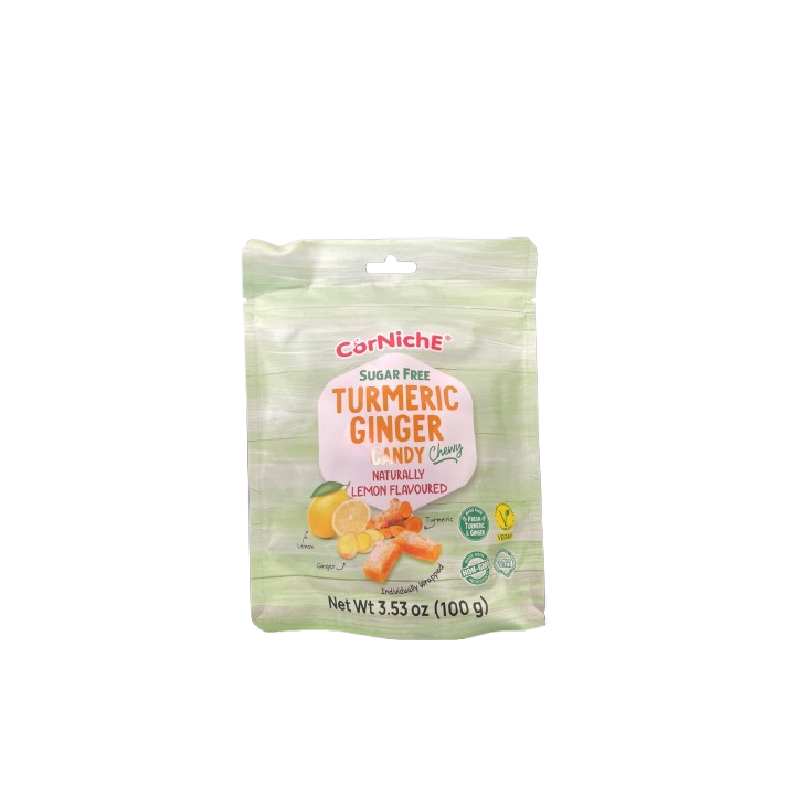 CORNICHE, Permen Kunyit Jahe (Rasa Lemon). 100g