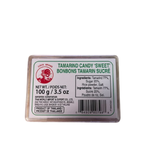 COCK BRAND, Süße Tamarind Bonbons, 100 g