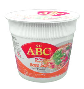 ABC, Instant-Nudeln Rinder Geschmack, 60 g