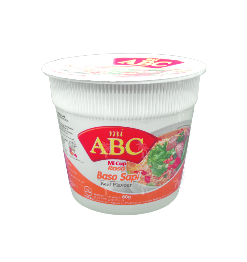 ABC, Mie Instant Rasa Baso Sapi, 60 g