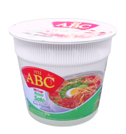 ABC Cup Noodle, Soto Chicken Flavor, 60 g