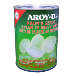 AROY-D, Palm's Seeds (Attap) in Heavy Syrup, 530ml