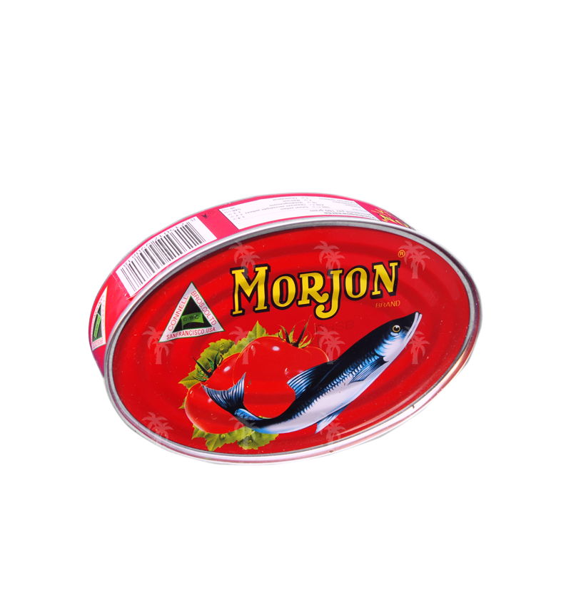 MORJON, Ikan Makrelen kaleng bumbu saus tomat, 215g