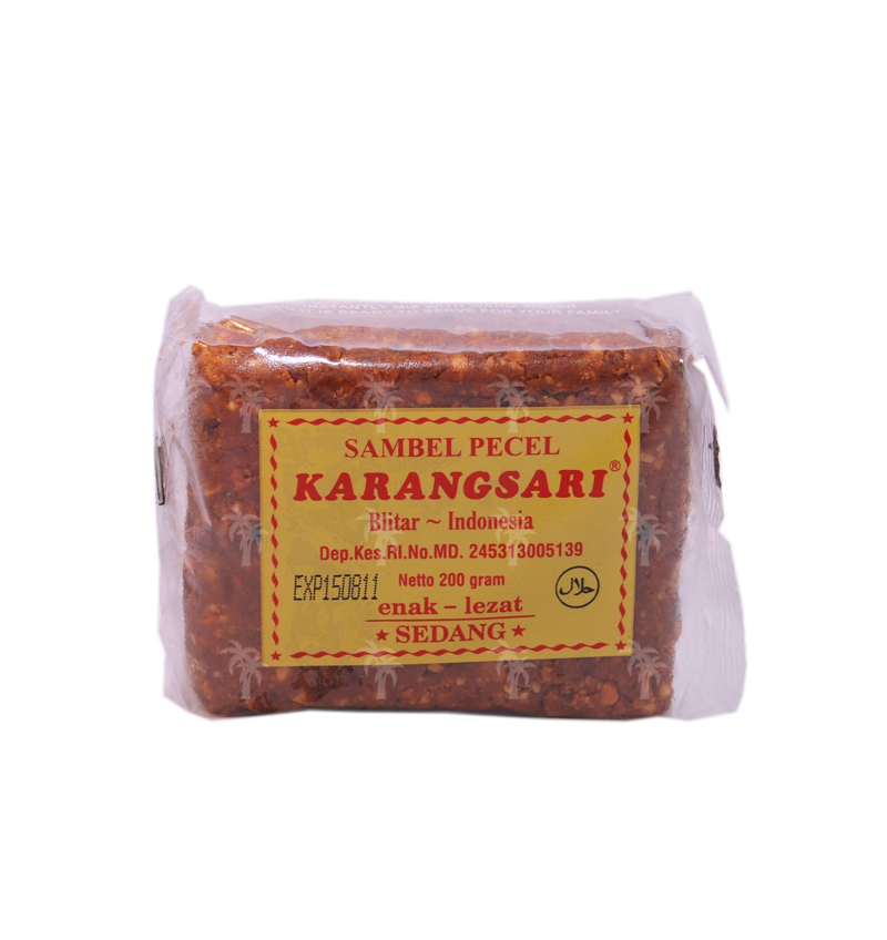 KARANGSARI, Medium Hot Peanut Sauce, 200 g