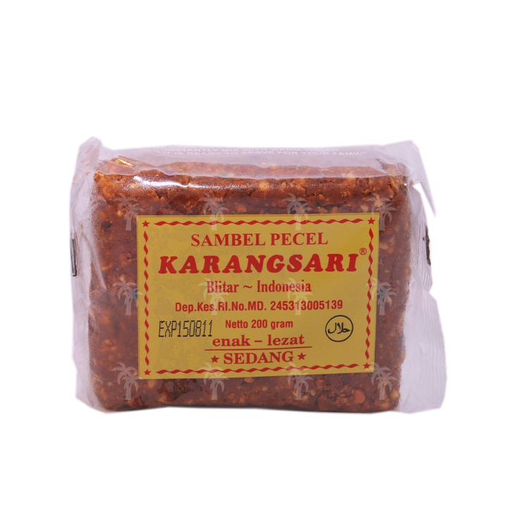 KARANGSARI, Medium Hot Peanut Sauce, 200 g